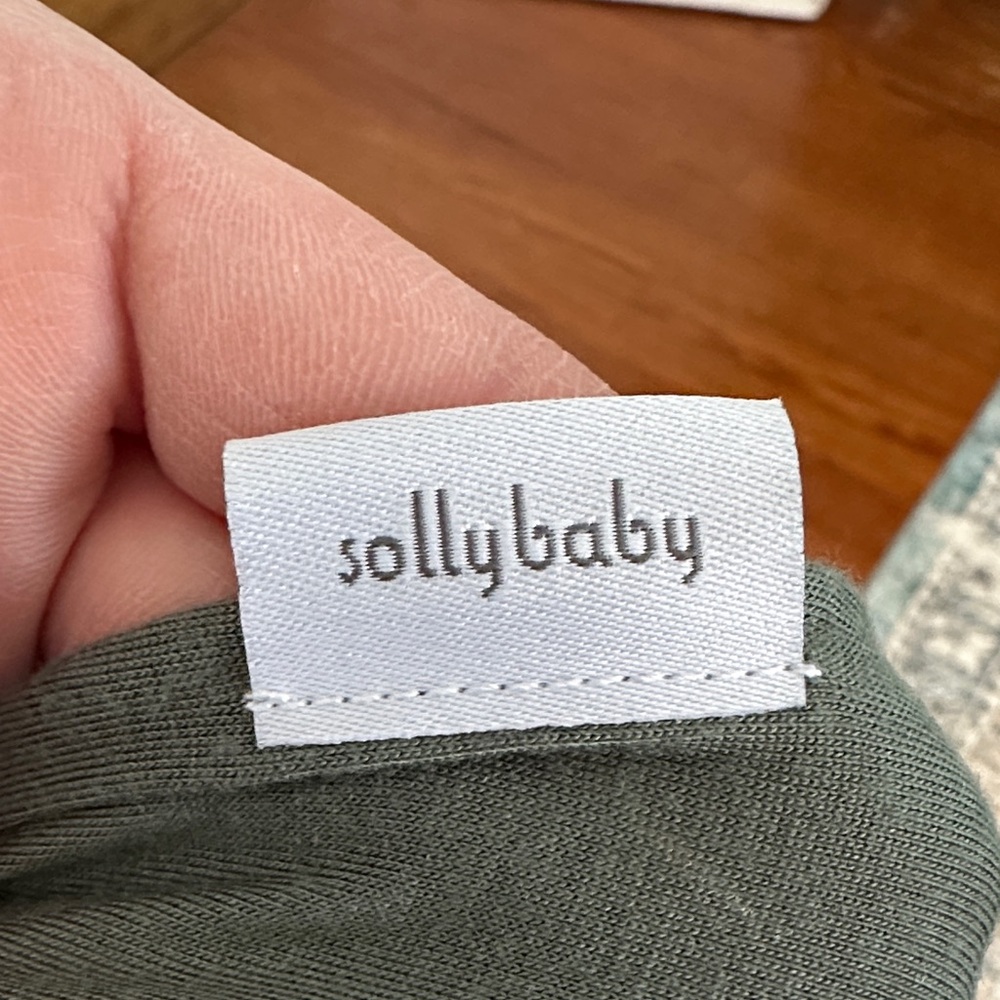 Solly Baby Sage Green Fabric